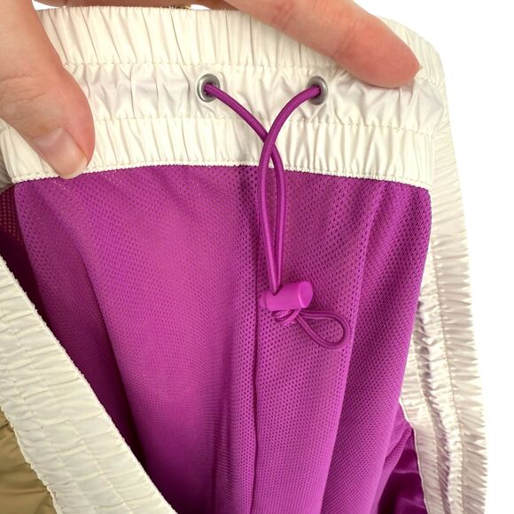 The North Face Jogger Pants Women's Plus 3X Hydrenaline Khaki Purple Windbreaker - Picture 11 of 13